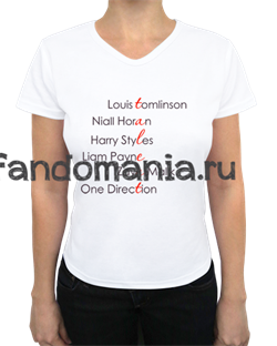 Футболка "One Direction" OD001TS0 - фото 4969