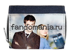 Кошелек "Доктор Роза и Тардис" (Доктор Кто) DH045KL0 - фото 5180