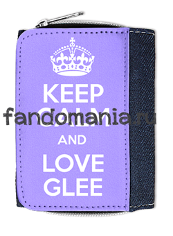 Кошелек "Keep calm and love glee" GL008KL0 - фото 5282