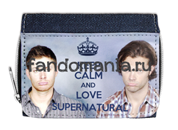Кошелек "Keep calm and love SPN" (Сверхъестественное) SN043KL0 - фото 5461