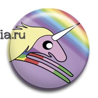 Значок "Леди Ливнерог" (Время приключений) AT041BA0 - фото 5817