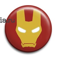 Значок "Железный человек" IM001ВА0 - фото 5839