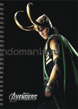 Блокнот "Локи" (Мстители) Marvel MR025BL0 - фото 6060