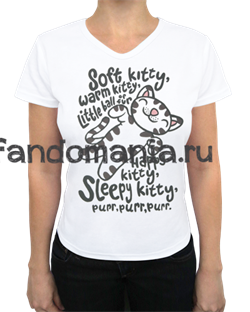 Футболка "Soft Kitty" (Теория большого взрыва) ВТ015TS0 - фото 6081