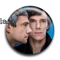 Значок "Дуэт" (Шерлок) SH180BA0 - фото 6085