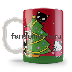 Кружка "Hello Kitty, Merry Christmas" NG012CA0 - фото 6160
