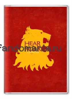 Обложка на паспорт "Герб Ланнистеров" (Игра престолов) PO137PS0 - фото 6244