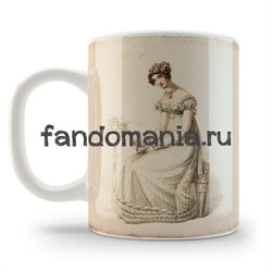 Кружка "Джейн Остен о чтении" VK053CA0 - фото 6586