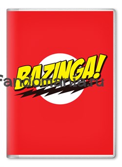 Обложка на паспорт "Bazinga" (Теория большого взрыва) ВТ022PS0 - фото 6641