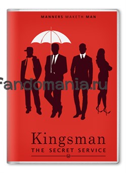 Обложка на паспорт "Kingsman: Секретная служба" KM011PS0 - фото 6809