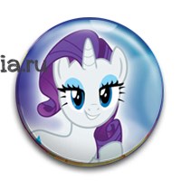 Значок "Рарити" (My Little Pony) LP033BA0 - фото 6818