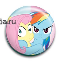 Значок "Дружба это чудо" (My Little Pony) LP037BA0 - фото 6822