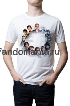 Футболка "12 Докторов" (Доктор Кто) DH099TS0 - фото 7033