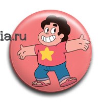 Значок "Стивен" (Вселенная Стивена) SU008BA0 - фото 7119