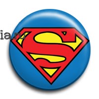 Значок "Superman" SU001BA0 - фото 7247