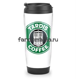 Термостакан "Tardis Coffee" (Доктор Кто) DH131CA1 - фото 7708