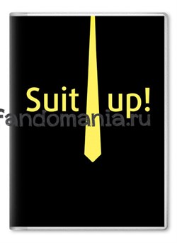 Обложка на паспорт "Suit up!" (Как я встретил вашу маму) RZ021PS - фото 7858