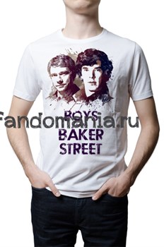 Футболка "Boys from Backer Street" (Шерлок) SH255TS0 - фото 8730