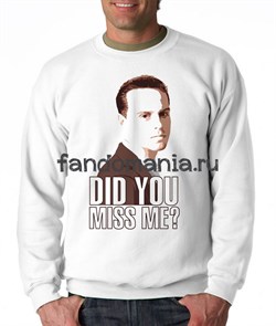 Свитшот "Did you miss me?" (Шерлок) SH009TL1 - фото 9000