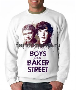 Свитшот "Boys from Backer Street" (Шерлок) SH016TL1 - фото 9014