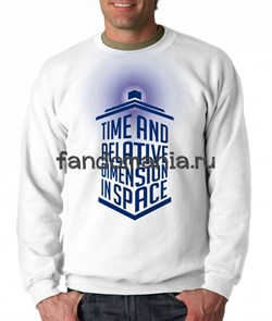 Свитшот "Time and relative..." (Доктор Кто) DH023TL1 - фото 9052