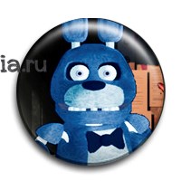 Значок "Бонни" (Пять ночей с Фредди) FN008BL0 - фото 9289