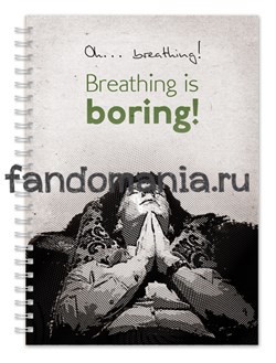 Блокнот "Boring"  (Шерлок) SH262BL0 - фото 9458