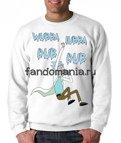 Свитшот "Wubba Lubba Dub Dub" (Рик и Морти) RM020TL0 - фото 9494