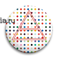 Значок "Triad" (30 Seconds To Mars) MZ003BA0 - фото 9704