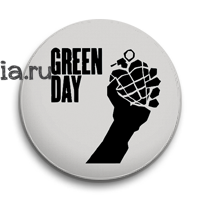 Значок логотип "Green Day" MZ006BA0 - фото 9710
