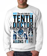 Свитшот "Десятый Доктор"  (Доктор Кто) DH137TS1