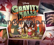 Коврик для мыши "Gravity Falls" (Гравити Фолз)
