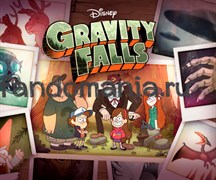Коврик для мыши "Gravity Falls" (Гравити Фолз) GF152KM0