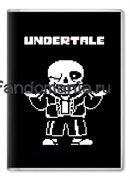 Обложка на паспорт "Санс" (Undertale) KG096PS0