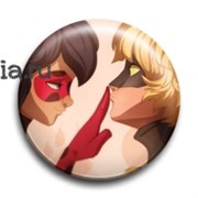 Значок "Ladybug and Cat Noir" (Леди Баг и Супер Кот) ML004BA0