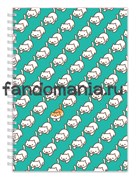 Блокнот "Котики" (Neko Atsume) KG184BL0