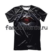 Футболка "Бэтмен против Супермена" BM007TF0
