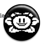 Значок "Flowey"  (Undertale) 4934