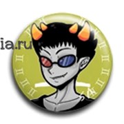 Значок "Homestuck" (Хоумстак) 4992