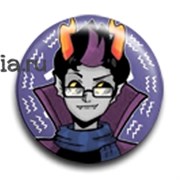 Значок "Homestuck" (Хоумстак) 4994