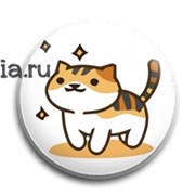 Значок "Neko Atsume" 5015