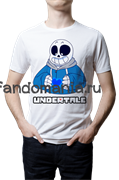Футболка "Sans Skeleton" (Undertale) 5036