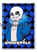 Обложка на паспорт "Санс" (Undertale) 5187