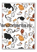 Обложка на паспорт "Neko Atsume" 5205