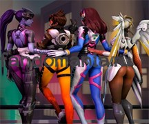 Коврик для мыши "Overwatch" 5316