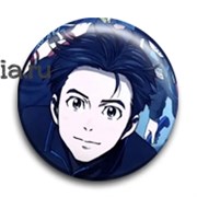 Значок "Юри Кацуки"  (Yuri on Ice) 5406