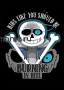 Постер "Sans" (Undertale) 5502