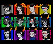 Коврик для мыши "Homestuck" 5634