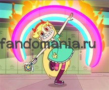 Коврик для мыши "Стар против сил зла" 5725