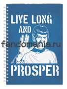 Блокнот "Live long and prosper" (Стар Трек) 5734